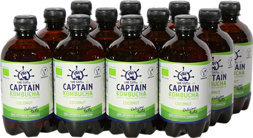 Captain Kombucha Coconut (12 x 400 ml)