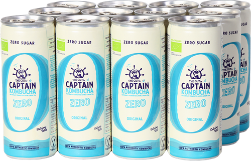 Captain Kombucha Zero Original (12 x 250 ml)