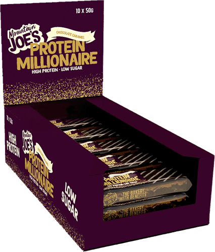Mountain Joe's Protein Millionaire Chocolate Caramel (10 x 50 g)