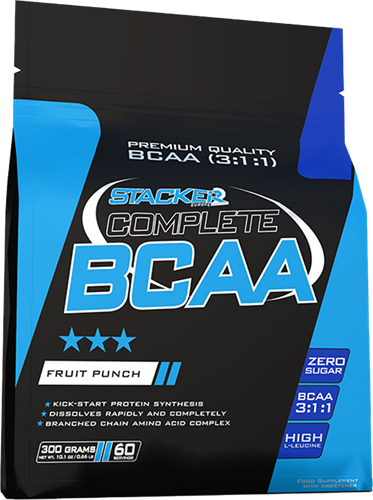 Stacker2 Complete BCAA Fruit Punch (300 g)
