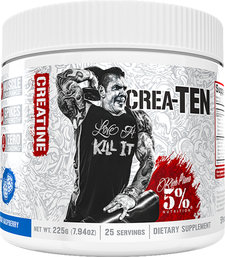 5% Nutrition Crea-TEN Blue Raspberry (225 g)