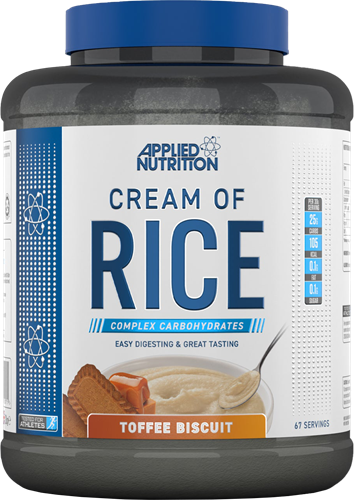 Applied Nutrition Cream of Rice Toffee Biscuit (2000 g)