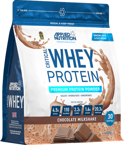Applied Nutrition Critical Whey Chocolate Milkshake (900 g)