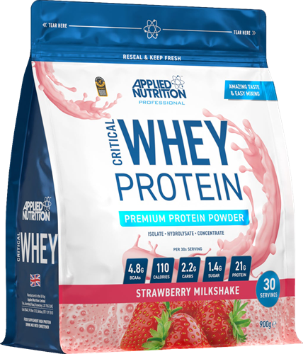 Applied Nutrition Critical Whey Strawberry Milkshake (900 g)