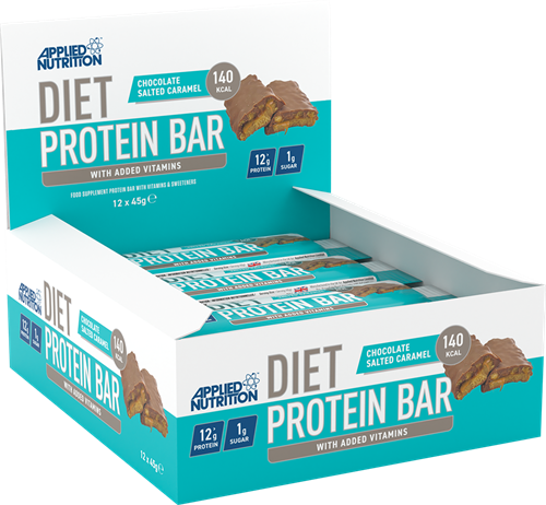 Applied Nutrition Diet Protein Bar Chocolate Salted Caramel (12 x 45 g)