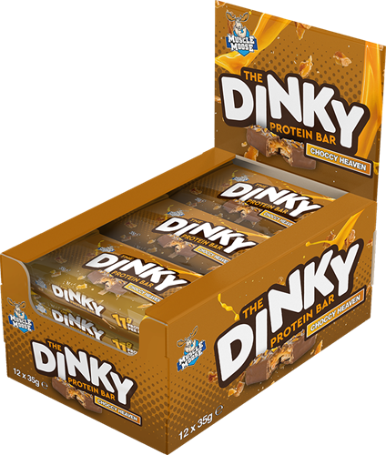 Muscle Moose The Dinky Protein Bar Choccy Heaven (12 x 35 g)