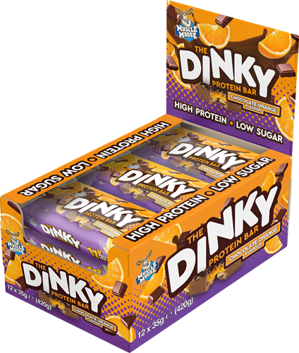 Muscle Moose The Dinky Protein Bar Chocolate Orange (12 x 35 g)