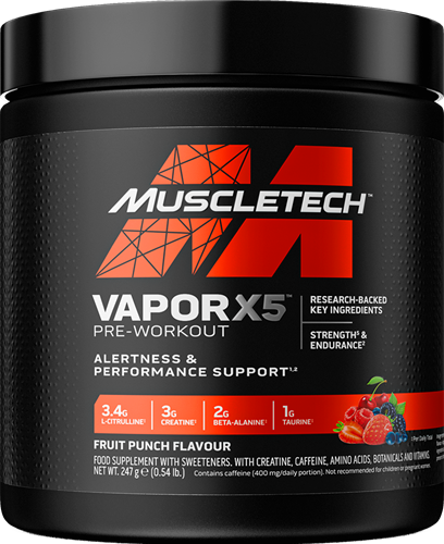 MuscleTech Vapor X5 Next Gen Fruit Punch Blast (228 g)