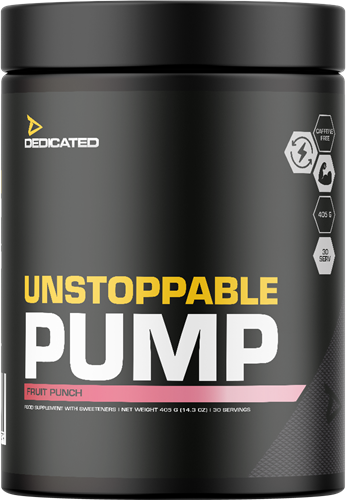 Dedicated Nutrition Unstoppable Pump Fruit Punch (405 g)