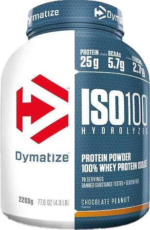Dymatize ISO 100 Hydrolyzed Chocolate Peanut (2200 g)