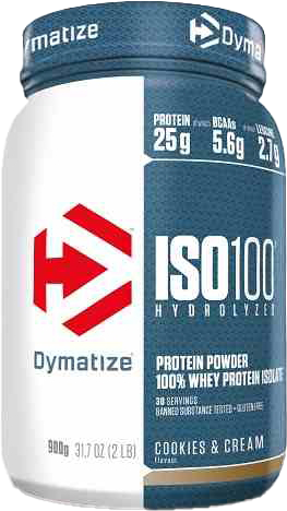 Dymatize ISO 100 Hydrolyzed Cookies & Cream (900 g)