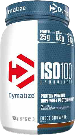 Dymatize ISO 100 Hydrolyzed Fudge Brownie (900 g)