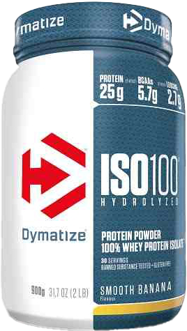 Dymatize ISO 100 Hydrolyzed Smooth Banana (900 g)