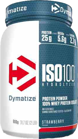 Dymatize ISO 100 Hydrolyzed Strawberry (900 g)