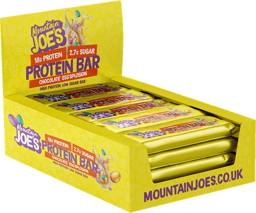 Mountain Joe's Protein Bar Chocolate Eggsplosion (12 x 55 g)