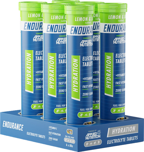 Applied Nutrition Endurance Hydration Electrolyte Tablets Lemon & Lime (6 x 20 tabs)