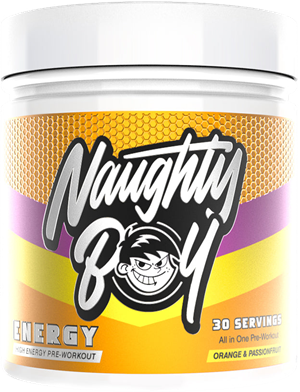 Naughty Boy Energy Pre Workout Orange Passionfruit 390 gr