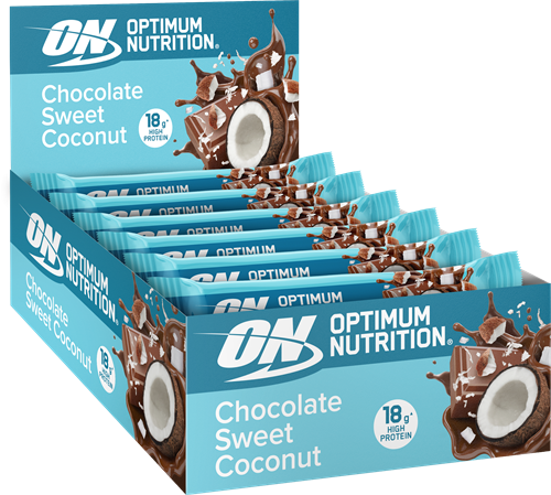 Optimum Nutrition Protein Bar Chocolate Sweet Coconut (12 x 59 g)