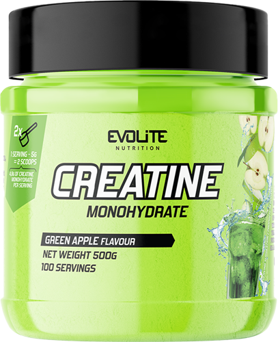 Evolite Creatine Monohydrate Green Apple (500 g)