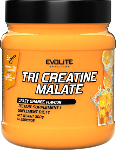 Evolite Tri Creatine Malate Crazy Orange (300 g)