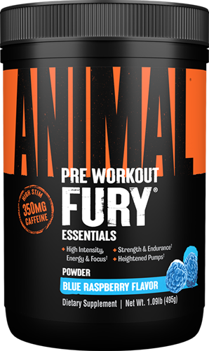 Animal Fury Blue Raspberry (30 servings)