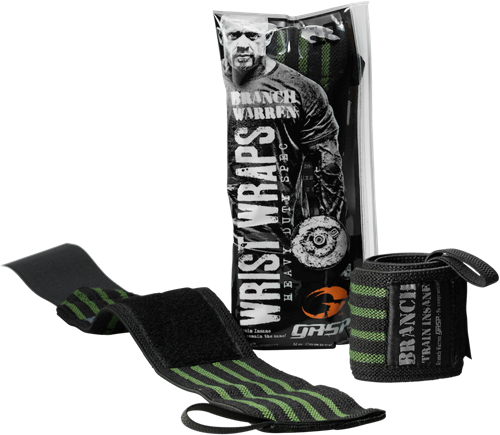 GASP Branch Warren 18" Wrist Wraps
