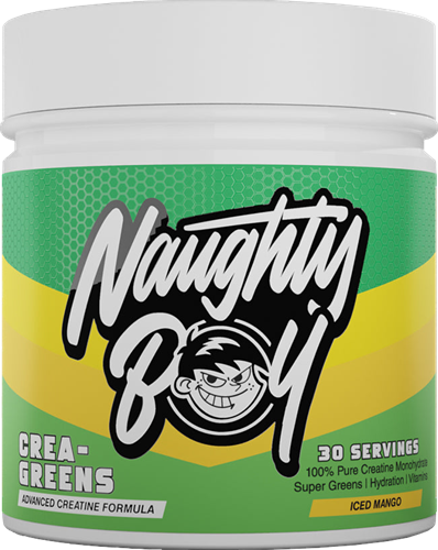 Naughty Boy Crea-Greens Iced Mango (270 g)