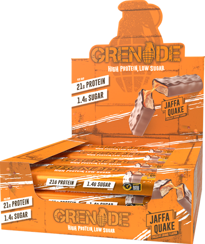 Grenade Carb Killa Protein Bar Jaffa Quake (12 x 60 g)