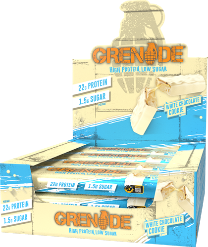 Grenade Carb Killa Protein Bar White Chocolate Cookie (12 x 60 g)
