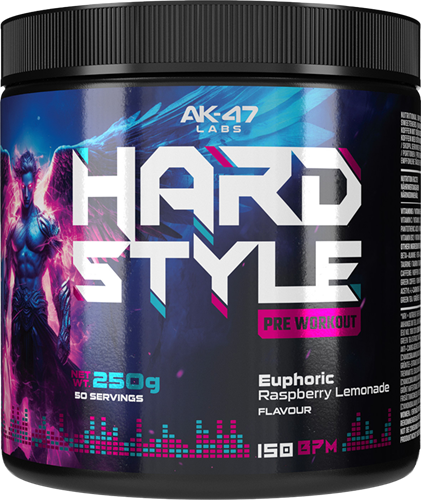 AK-47 Labs Hardstyle Pre-workout Euphoric Raspberry Lemonade (250 g)