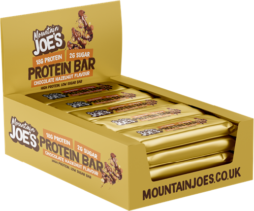Mountain Joe's Protein Bar Chocolate Hazelnut (12 x 55 g)