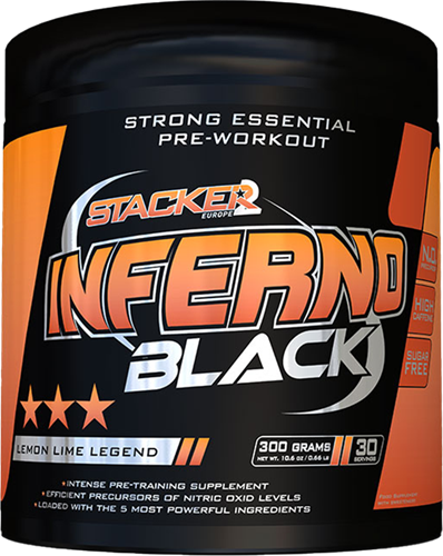 Stacker2 Inferno Black Lemon Lime Legend (300 g)