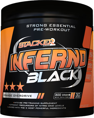 Stacker2 Inferno Black Orange Overdrive (300 g)