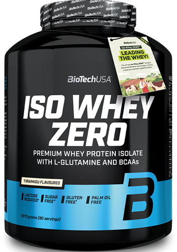 BiotechUSA Iso Whey Zero Tiramisu (2270 g)