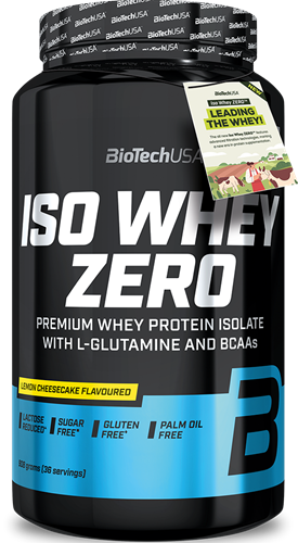 BiotechUSA Iso Whey Zero Lemon Cheesecake (908 g)
