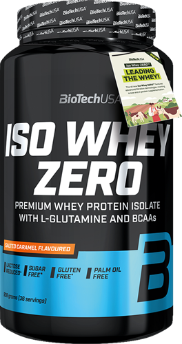 BiotechUSA Iso Whey Zero Salted Caramel (908 g)