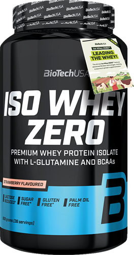 BiotechUSA Iso Whey Zero Strawberry (908 g)