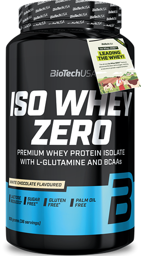 BiotechUSA Iso Whey Zero White Chocolate (908 g)