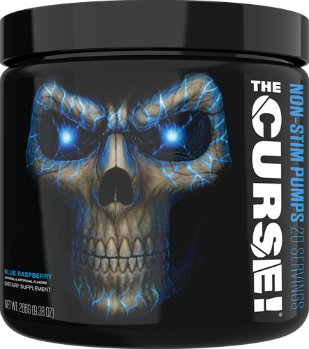 JNX The Curse Non-Stim Pumps Blue Raspberry (266 g)