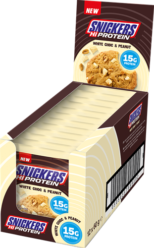 Snickers HiProtein Cookie White Choc & Peanut (12 x 60 g)