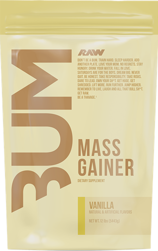 RAW CBUM Mass Gainer Vanilla (5543 g)