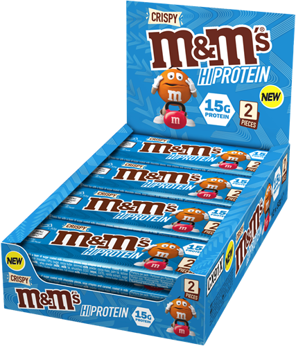 M&M's HiProtein Crispy Bar (12 x 52 g)