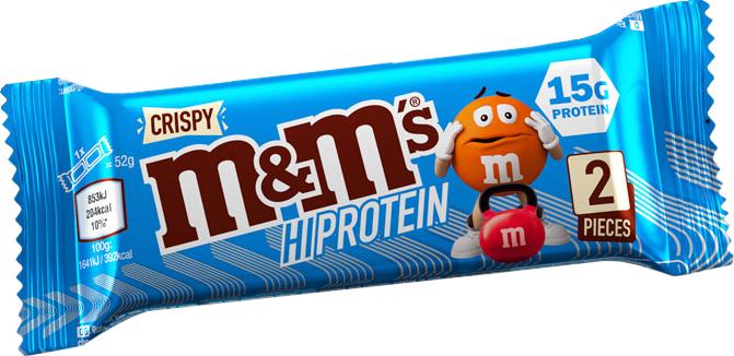 Pack de 12 barres protéinées M&M'S PROTEIN CRISPY I MARS PROTEIN