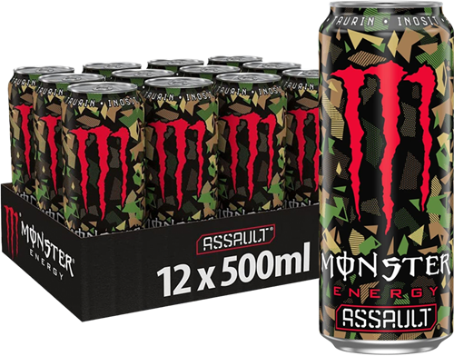 Monster Energy Assault (12 x 500 ml)