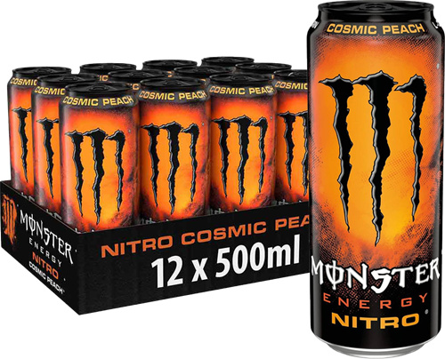 Monster Energy Nitro Cosmic Peach (12 x 500 ml)