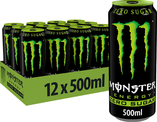 Monster Energy Original Zero Sugar (12 x 500 ml)