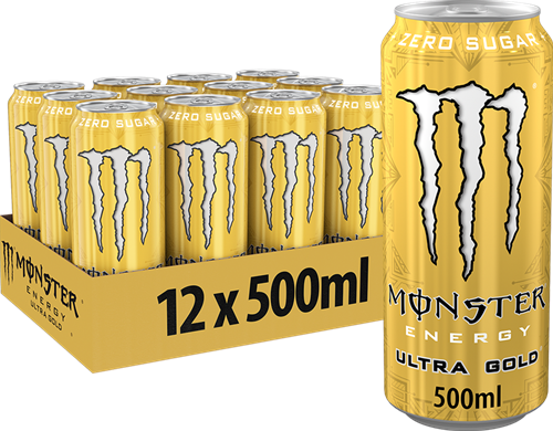 Monster Energy Ultra Gold (12 x 500 ml)