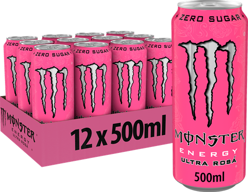 Monster Energy Ultra Rosa (12 x 500 ml)