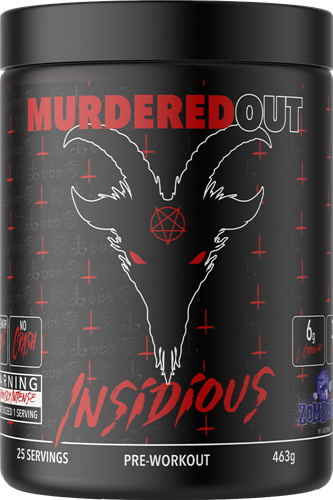 Murdered Out Insidious Pre-Workout Zomberry (463 g)