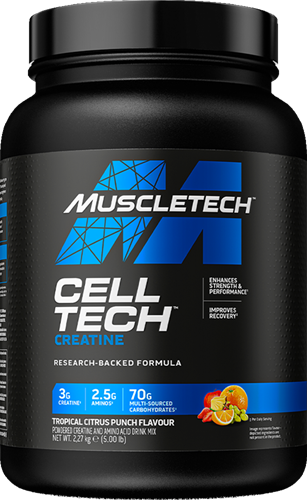 MuscleTech Cell Tech Creatine Tropical Citrus Punch (2270 g)